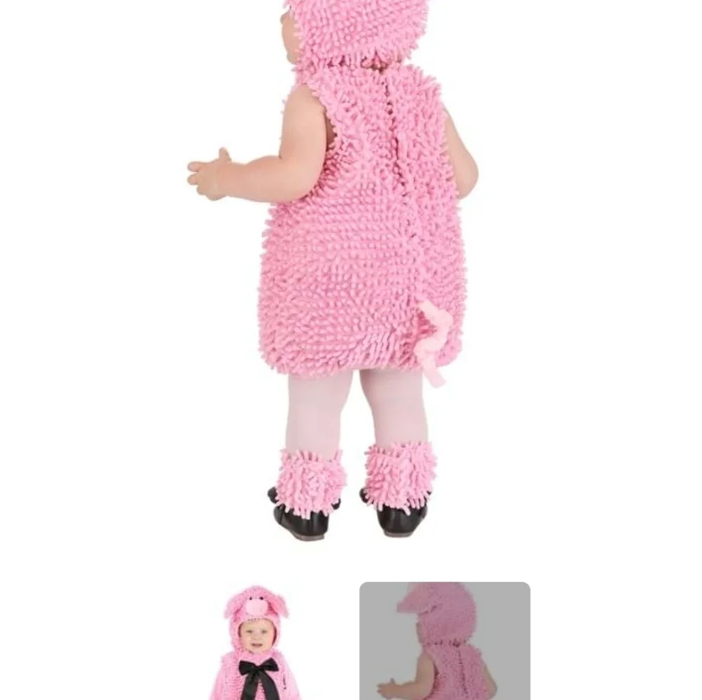 24m 2t Xs Pig Piggy Deluxe Costume